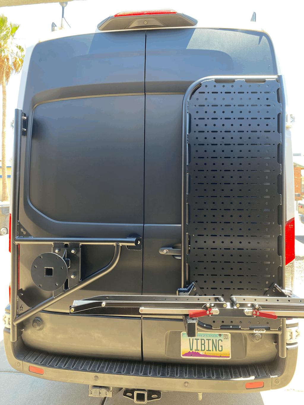 Transit Rear Door Platform Flatline Van Co.