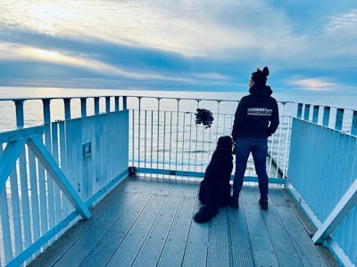 Frauen Premium Jacke - Hundetraining