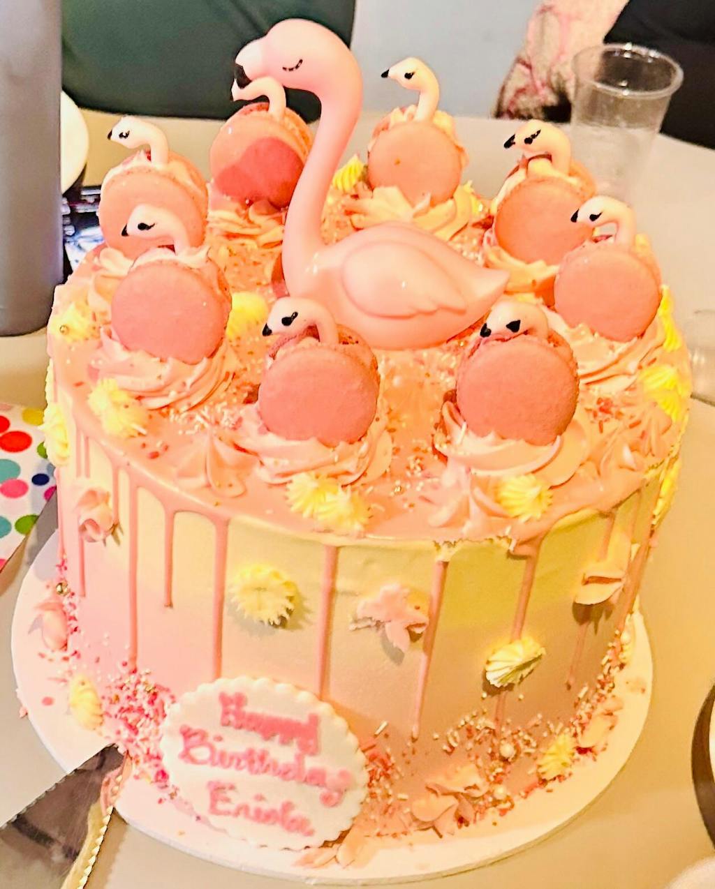 Flamingo Cake