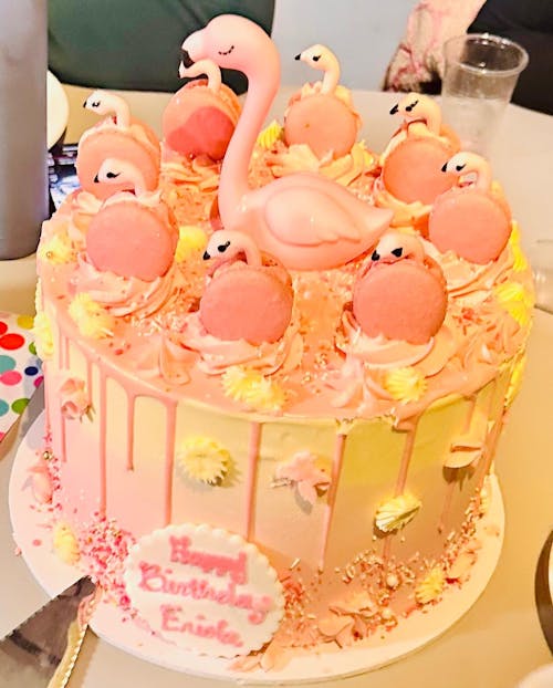 Flamingo Cake