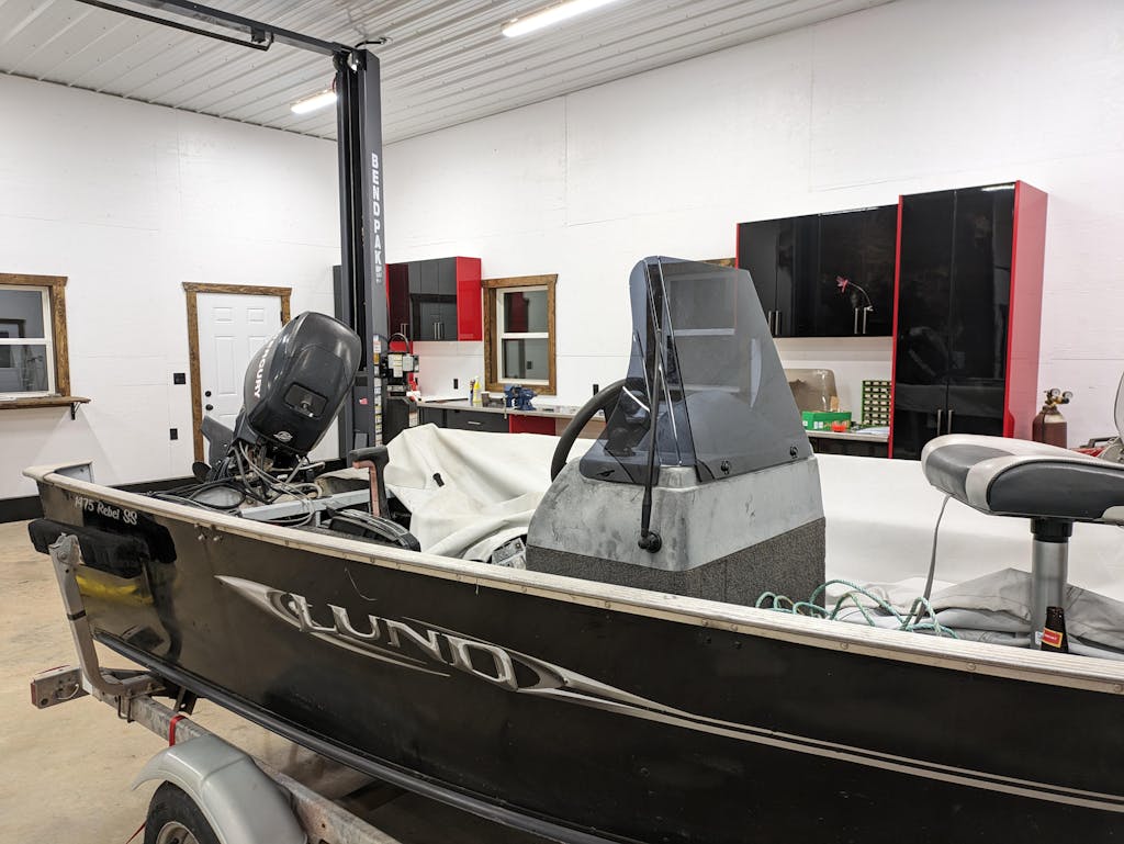 Lund Plexiglass Acrylic Boat Windshield Repair