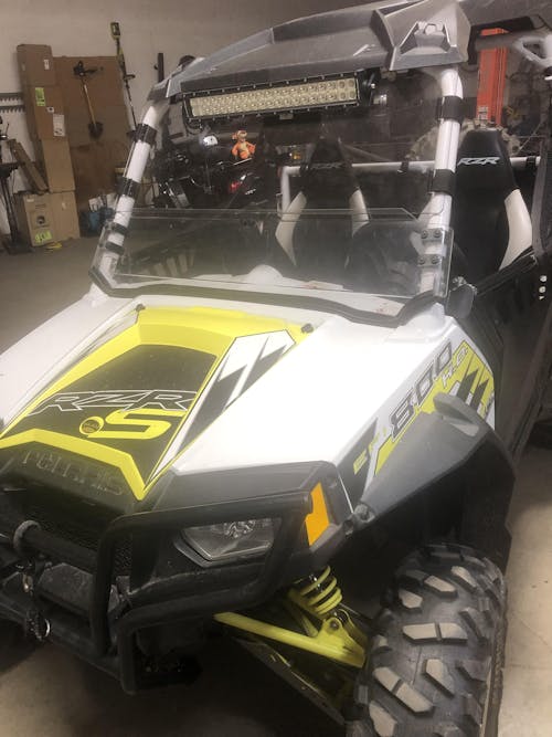 YAMAHA YXZ 1000 2019+ Windshield Half Upper Replacement For Combo Windshield
