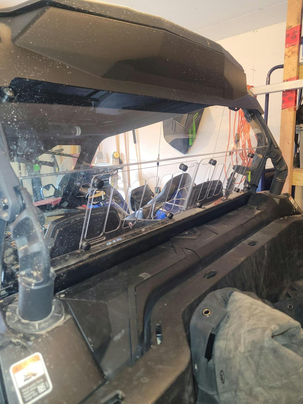 CAN-AM COMMANDER 2021+Rear Windshield Window Back Glass