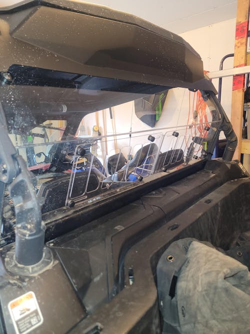 CAN-AM COMMANDER 2021+Rear Windshield Window Back Glass
