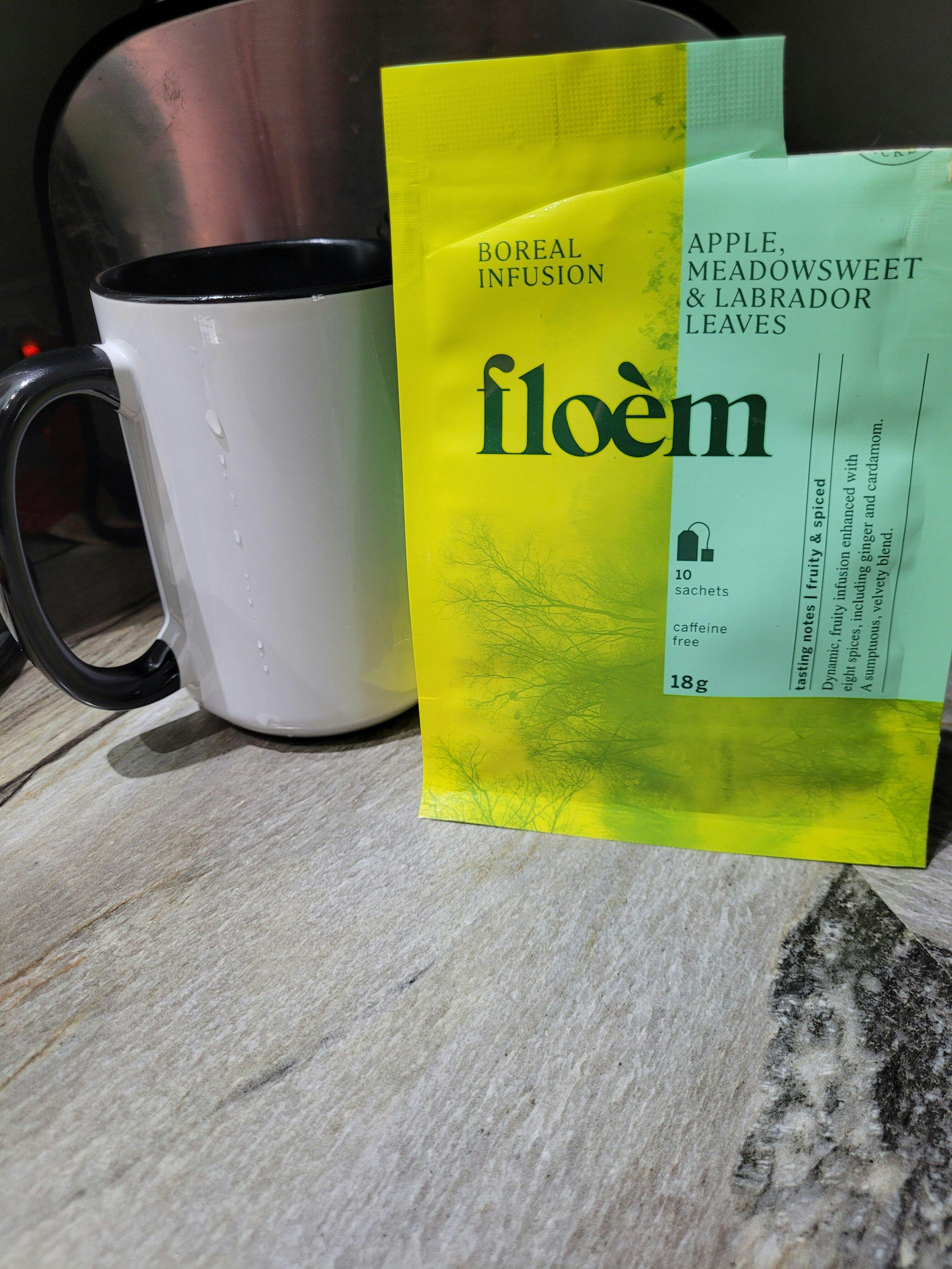 Herbal Tea Bags | Apple, Meadowsweet & Labrador Tea | Floèm