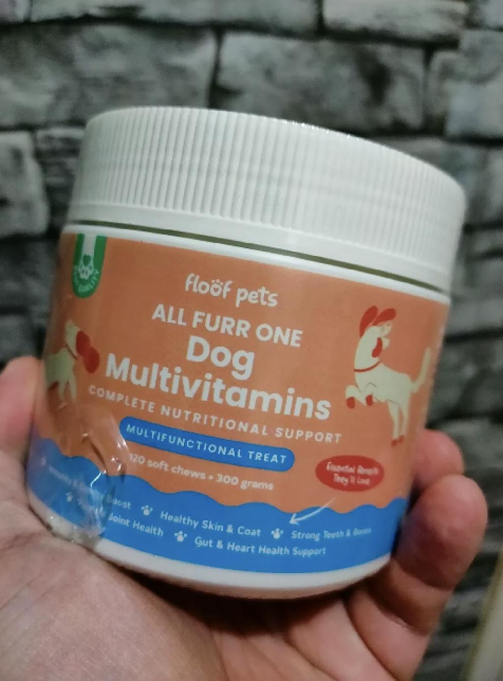 All Furr One Dog Multivitamins (300g) Floof Pets