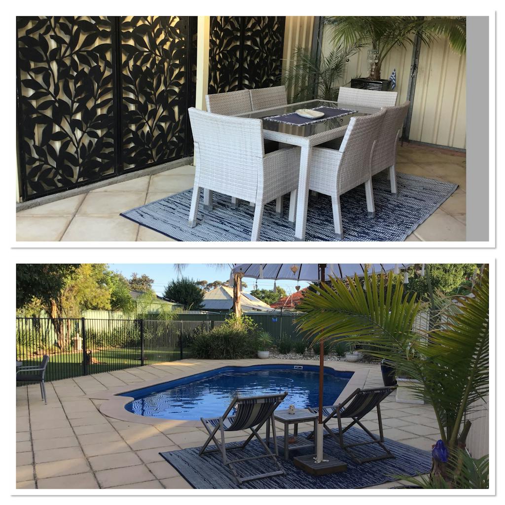 Outdoor Rug Recycled Plastic Brooklyn Blue Floorsome