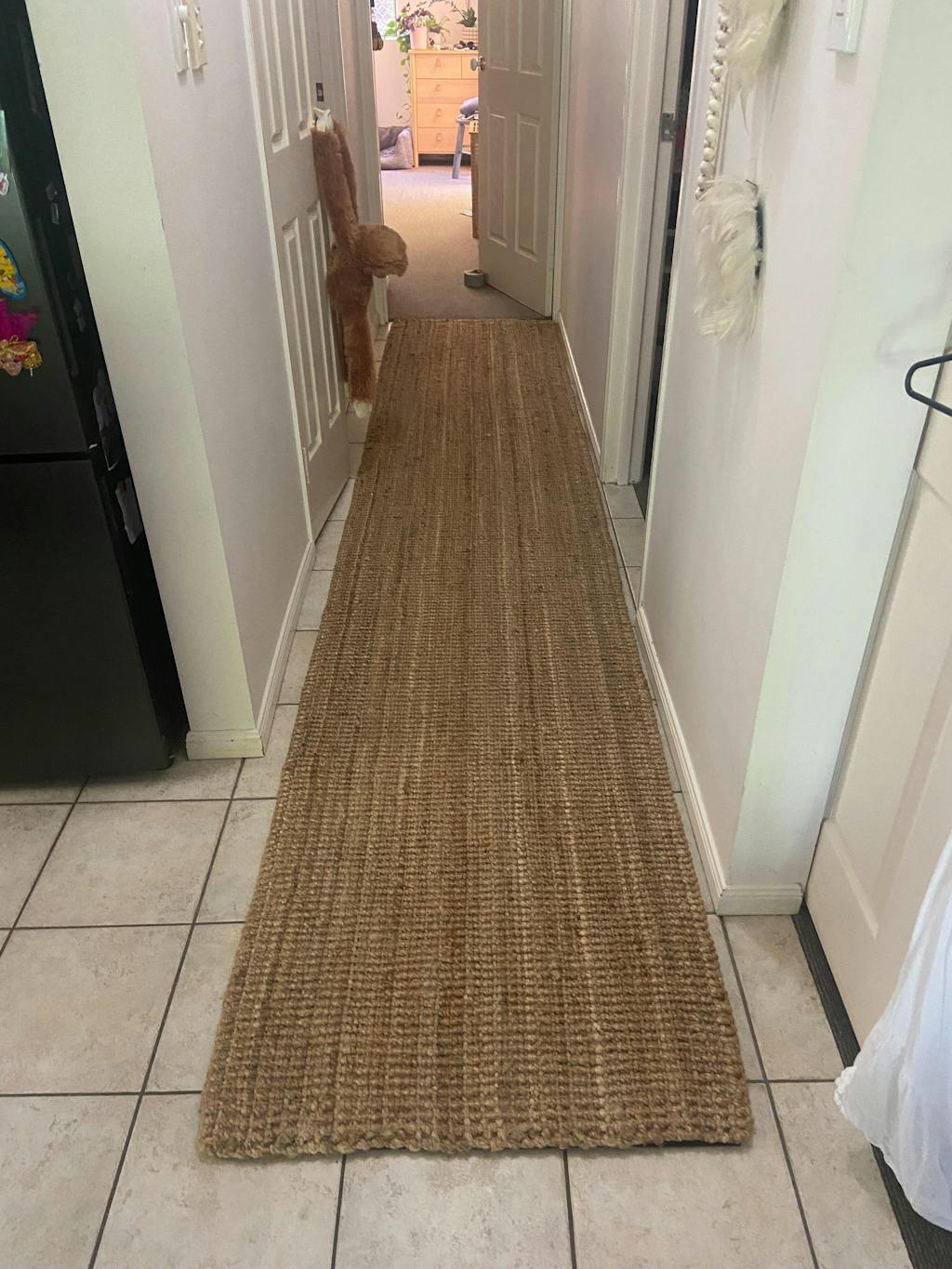 Chunky Natural Fiber Barker Runner Rug