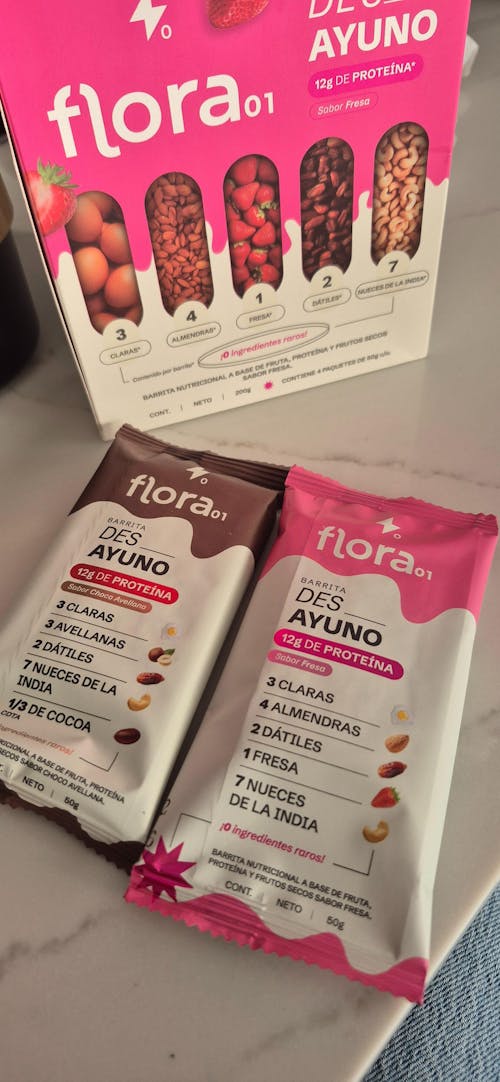 Barrita de proteína - Des_ Ayuno Caja con 4 piezas