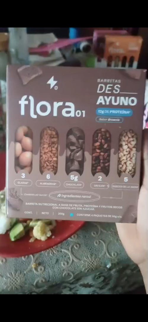 Barrita de proteína - Des_ Ayuno Caja con 4 piezas