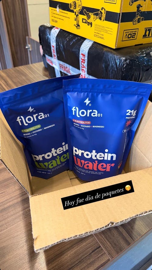 Protein Water - Proteína clara con electrolitos