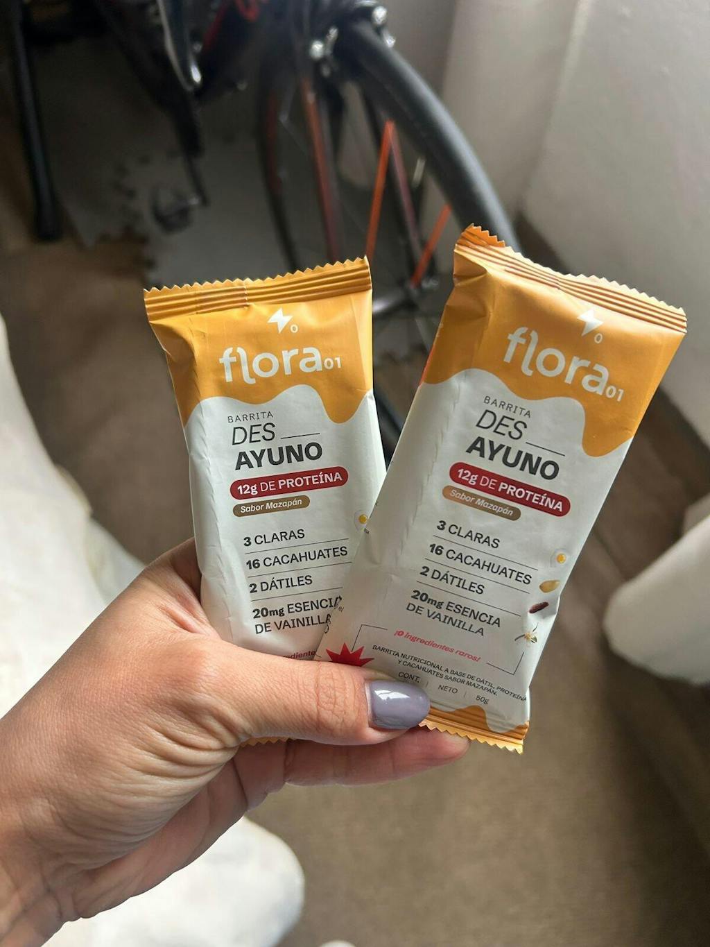 Barrita de proteína - Des_ Ayuno Caja con 4 piezas