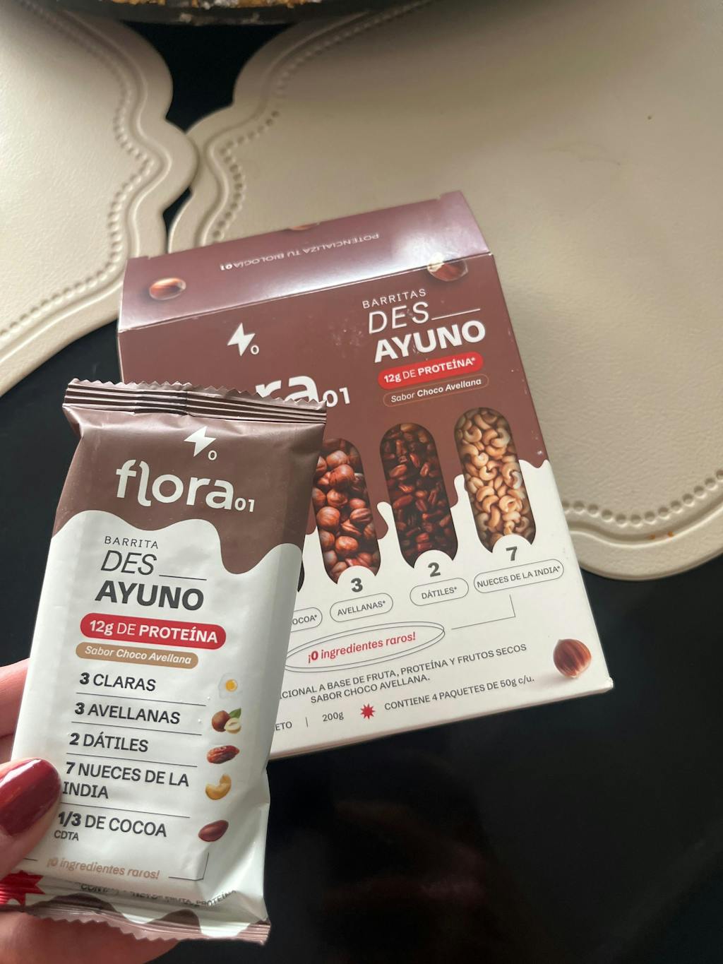 Barrita de proteína - Des_ Ayuno Caja con 4 piezas