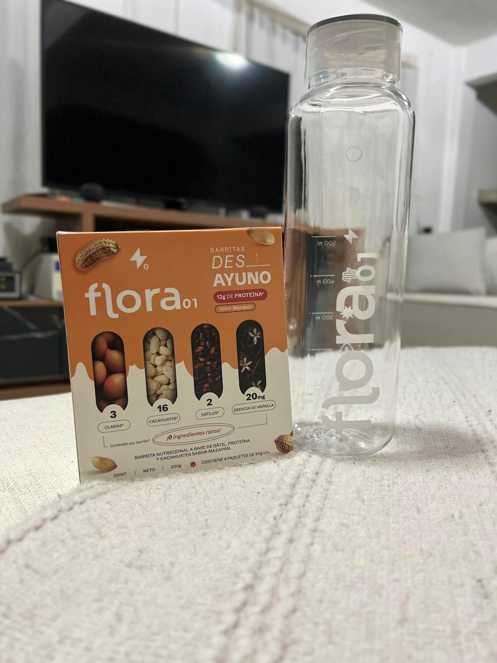 Barrita de proteína - Des_ Ayuno Caja con 4 piezas