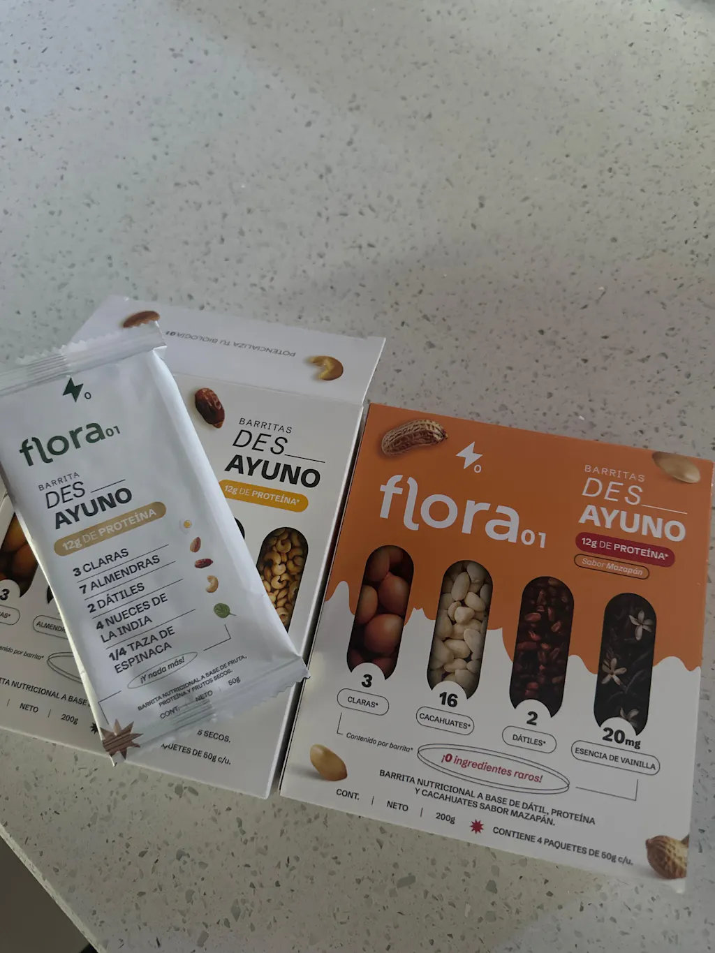 Barrita de proteína - Des_ Ayuno Caja con 4 piezas