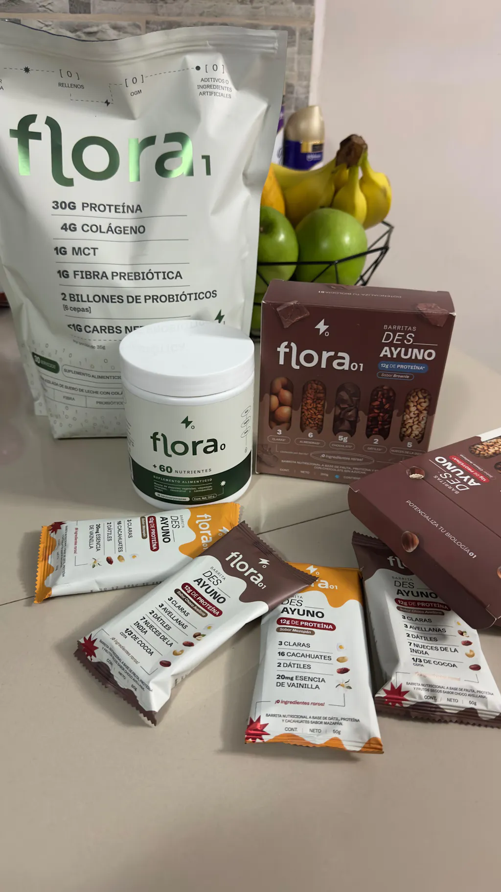 Barrita de proteína - Des_ Ayuno Caja con 4 piezas