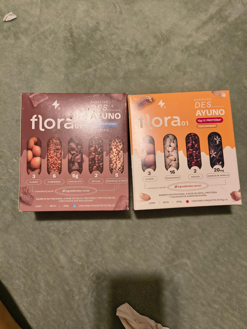 Barrita de proteína - Des_ Ayuno Caja con 4 piezas