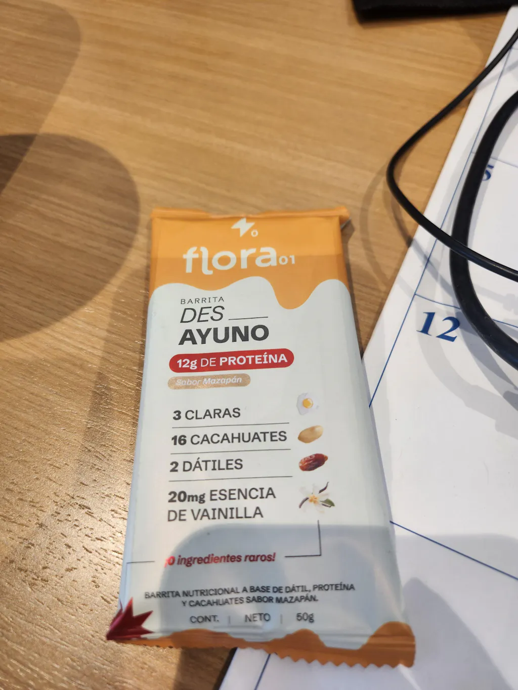 Barrita de proteína - Des_ Ayuno Caja con 4 piezas