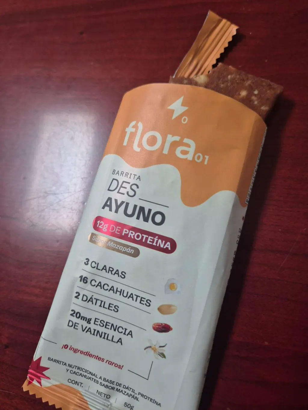 Barrita de proteína - Des_ Ayuno Caja con 4 piezas