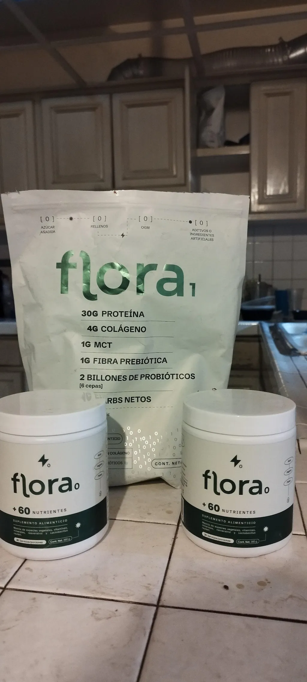 Flora 0 - Suplemento Alimenticio Integral