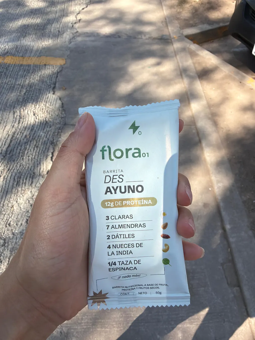 Barrita de proteína - Des_ Ayuno Caja con 4 piezas