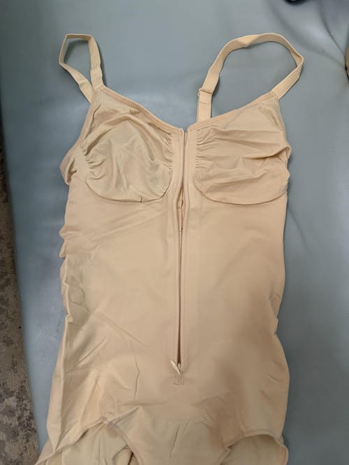 Tummy Control Zipper Bodysuit Shapewear