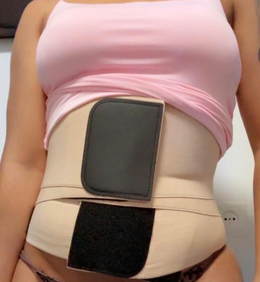 Belt Waist Cincher Ab Belt Tummy Control Body Shaper with Triple Wrap Women