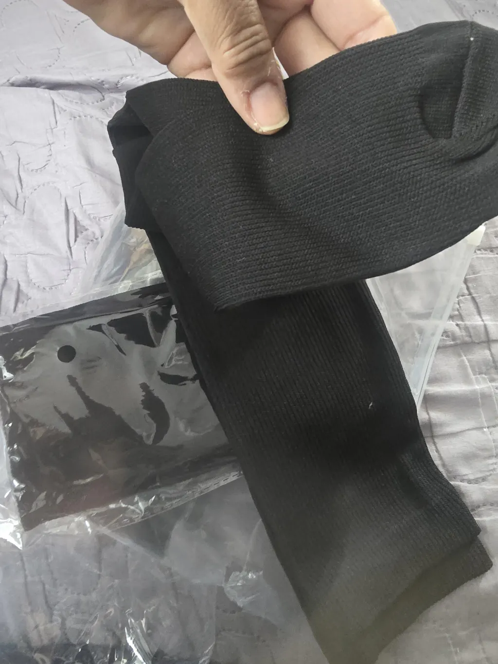 6 Pairs Of High-Elastic Breathable Calf Compression Socks For Sports and Fitness