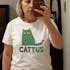 Cattus Cat Cactus Unisex T-Shirt