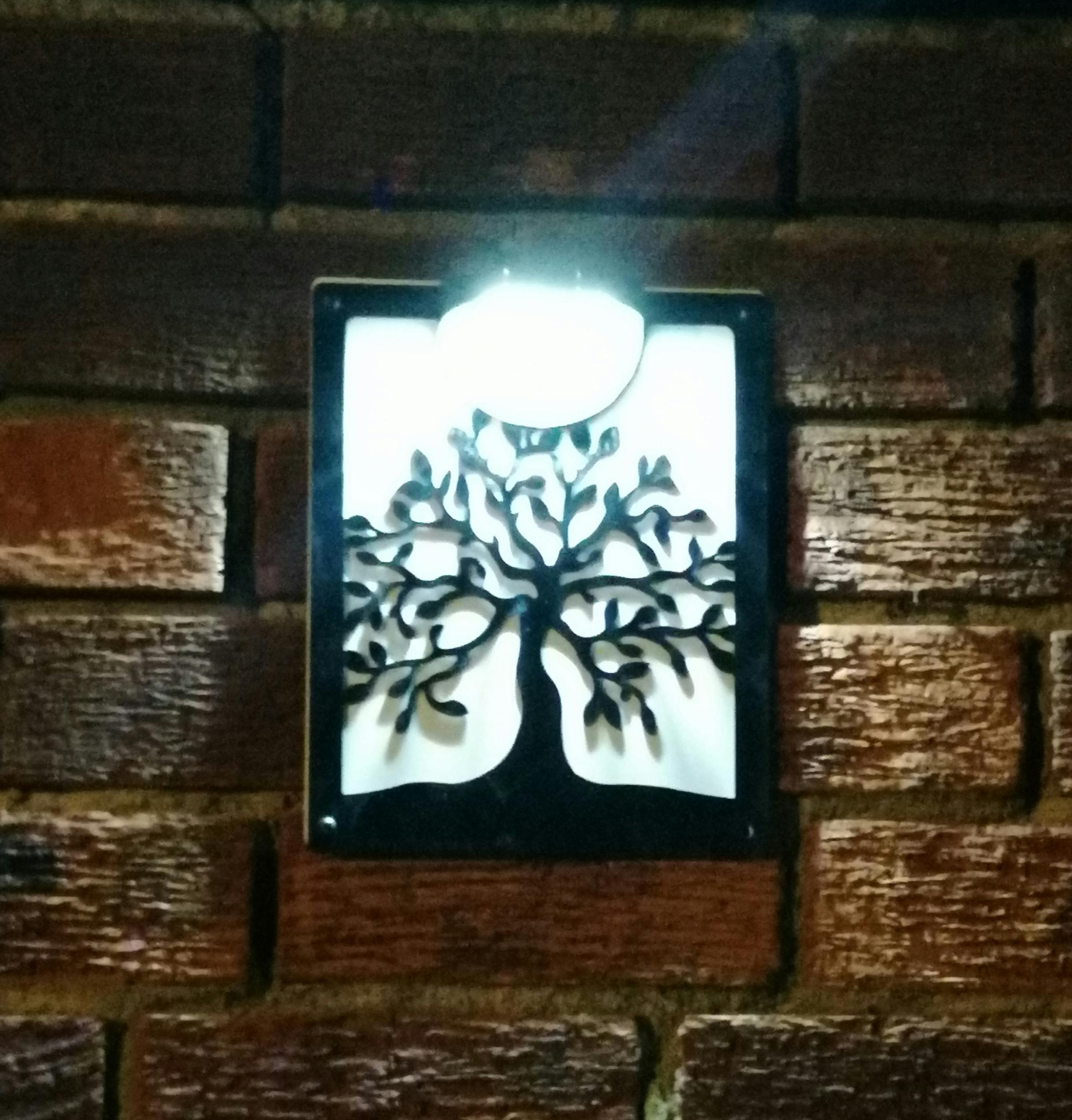 Tree of Life Solar Light Wall Plaque Flory's Online
