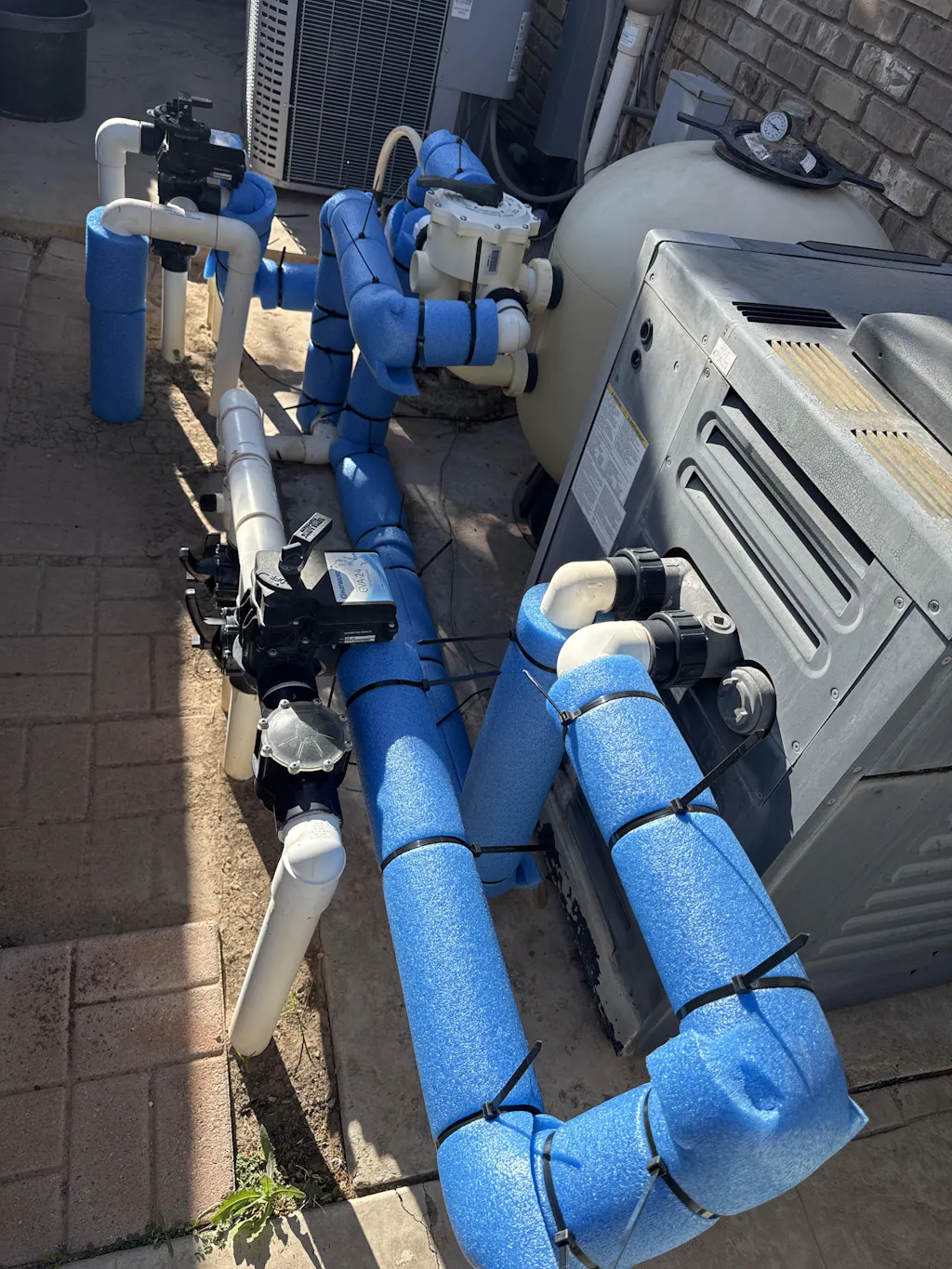 Large Clamp Foam Blue- One, Three, Twelve Count