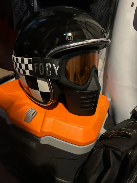 VMX Goggles Mask - Black/Chequered