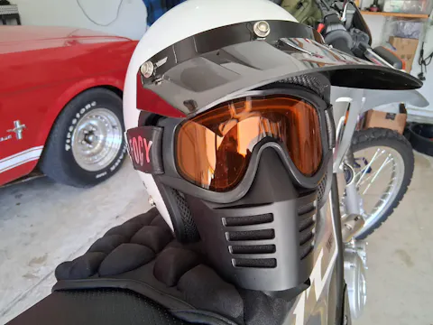 VMX Goggles Mask - Black/Chequered