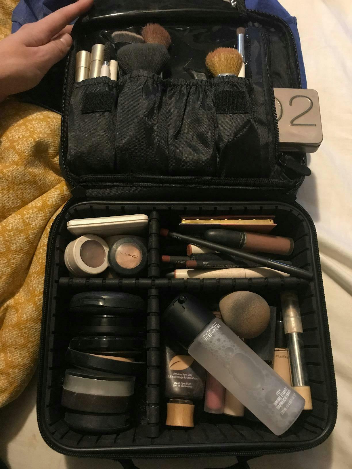 Travel Makeup Organizer Bag – Folk Creations