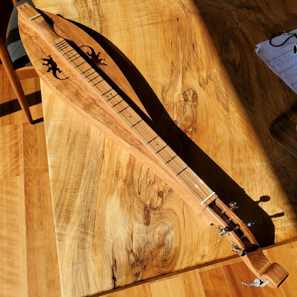 Hourglass Dulcimer Kit Black Walnut Folkcraft Instruments