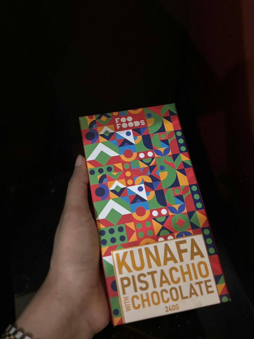 Dubai Viral Kunafa Chocolate- 2x 240g Kunafa Pistachio Chocolate - Treat Box | Premium Giftable Pack