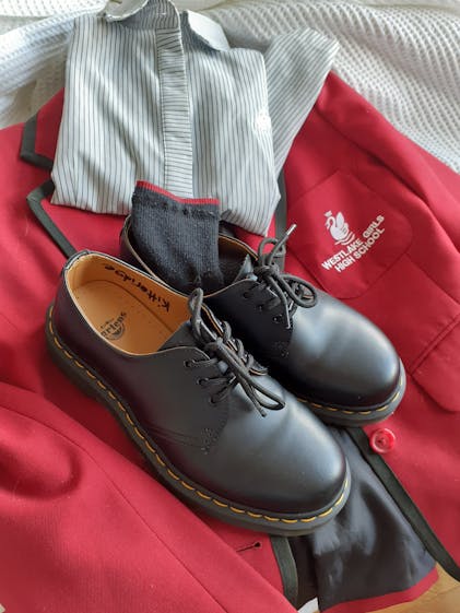 Dr Martens 1461 Smooth Leather Shoes Oxford Eye Black