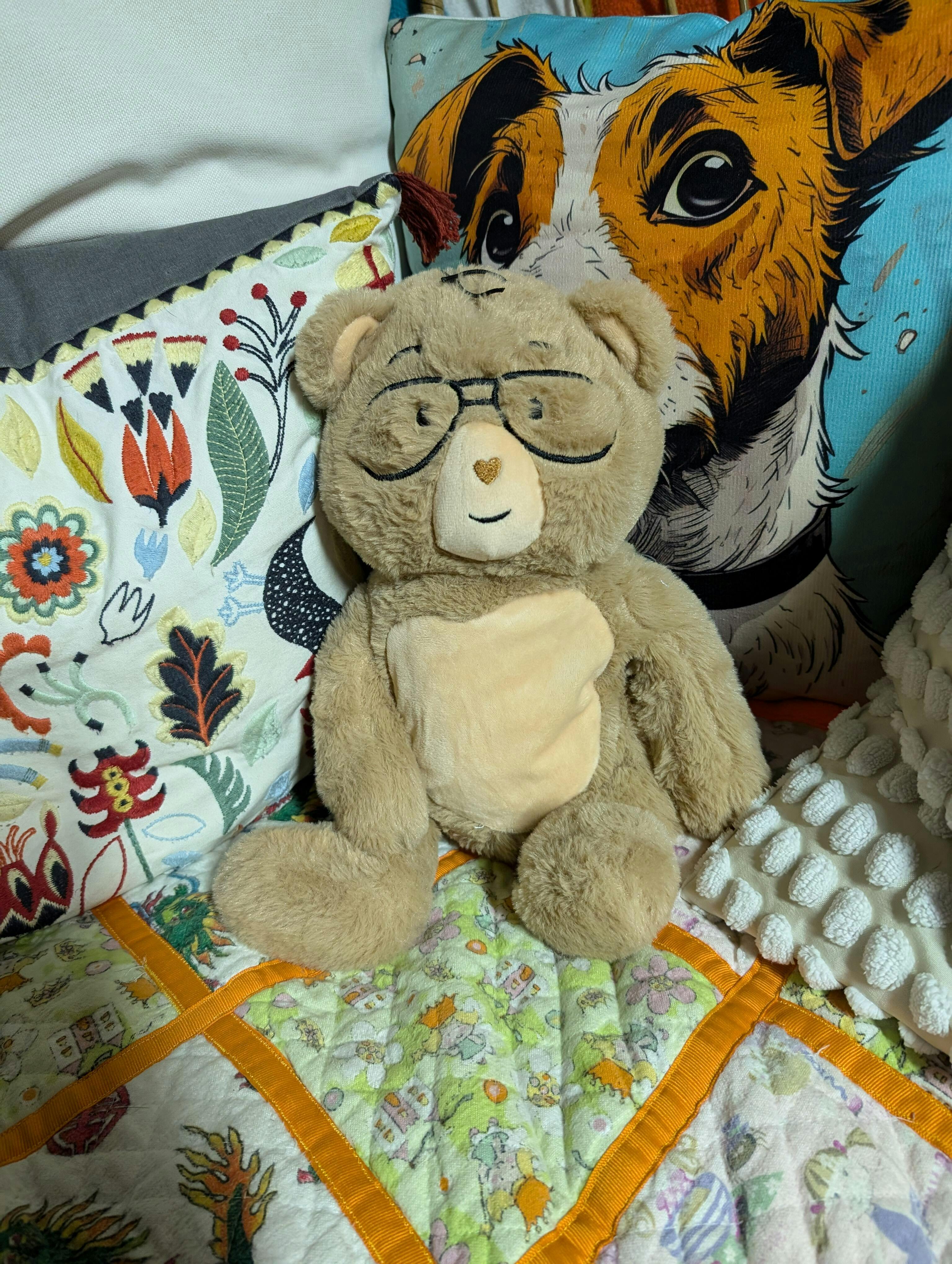 Percy, 5 lb. Comfort Bear™. Weighted relief for restless nights