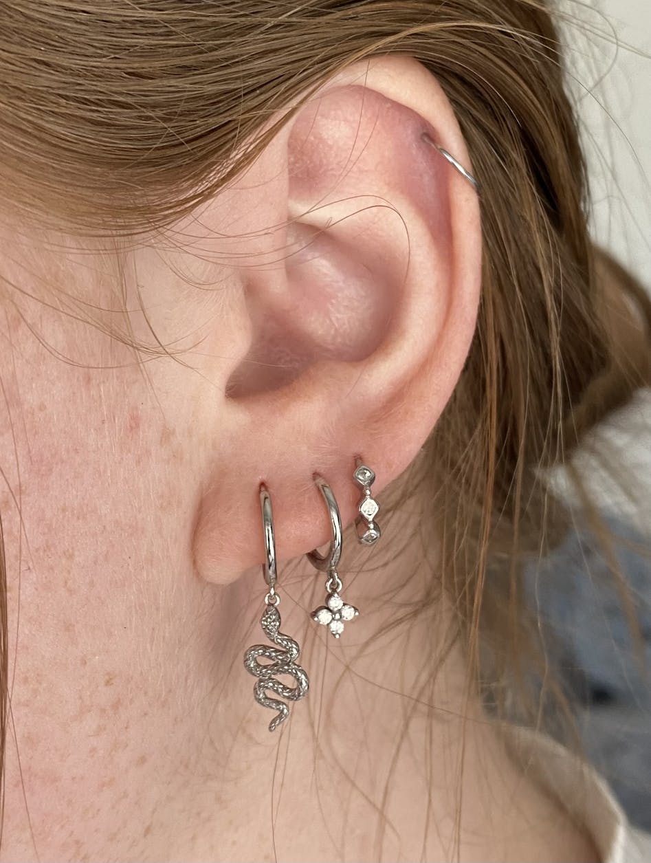 COOLJOY 14K Gold Earring Backs Ear Locking 6 Piece for Stud Ear Rings 3  Pairs