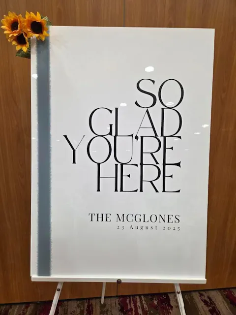 Welcome Sign - Briolette