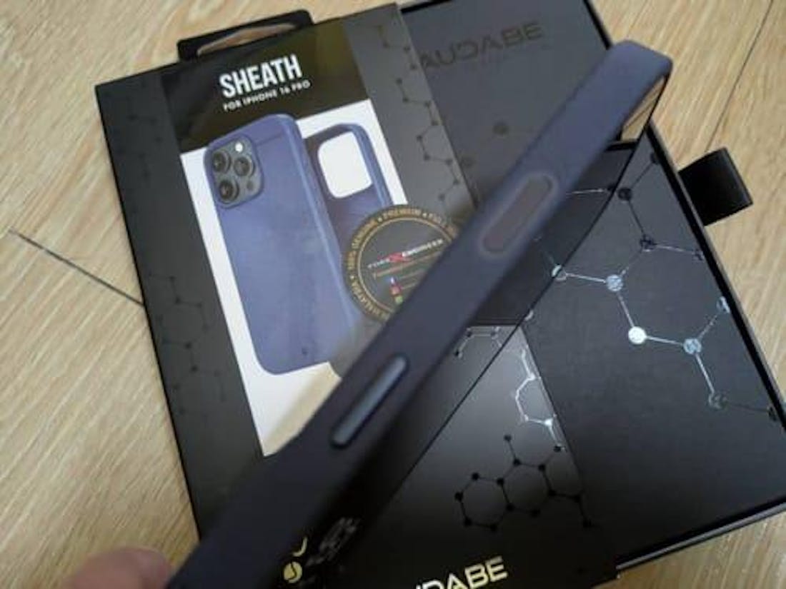 Caudabe Sheath with Camera Control Button for iPhone 16 Series - Magsafe Compatible.