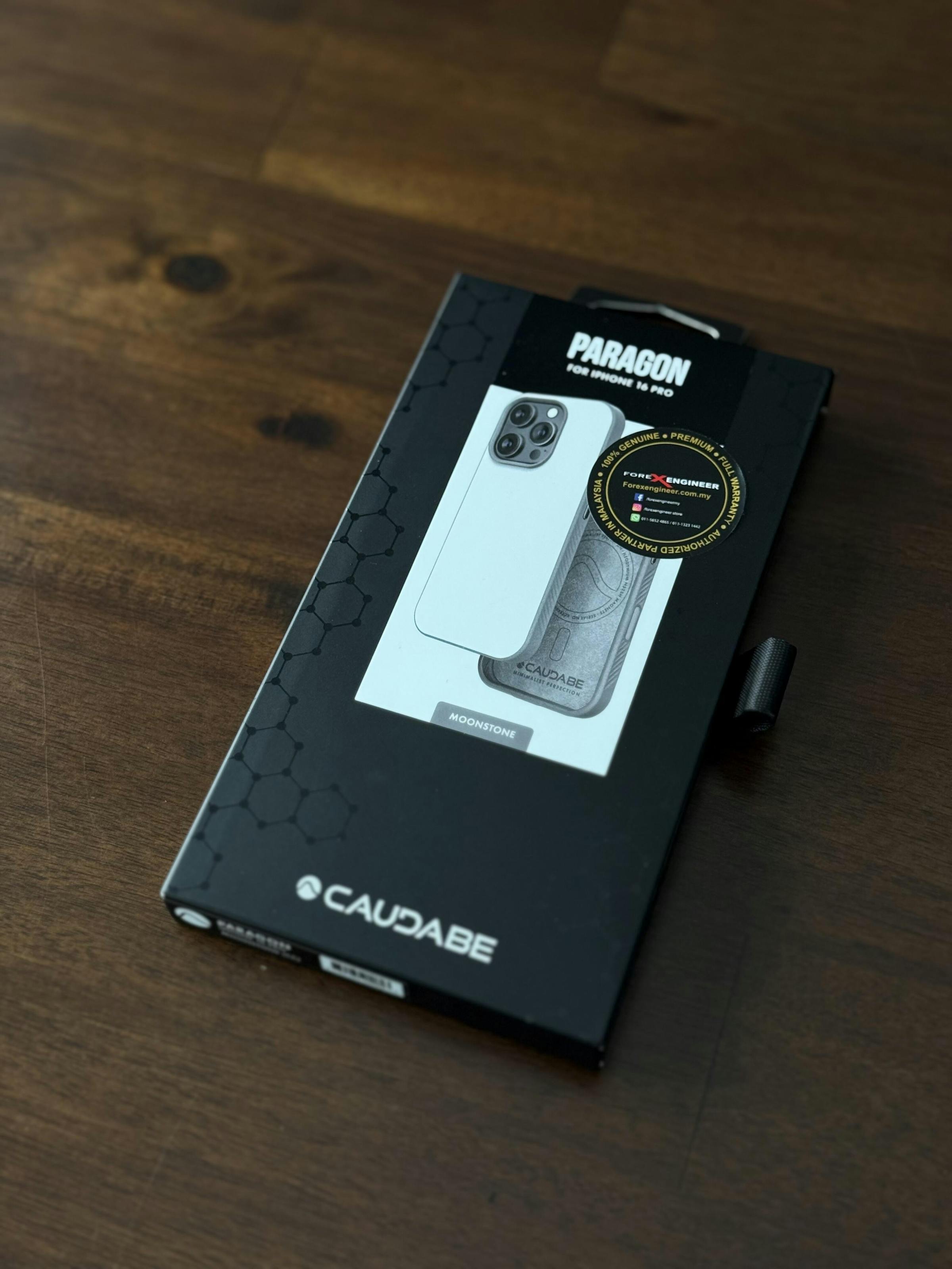 Caudabe Paragon with Camera Control Button for iPhone 16 Series - Magsafe Compatible.