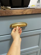 Distressed Bronze “Foundry” Drawer Pulls and Cabinet Knob