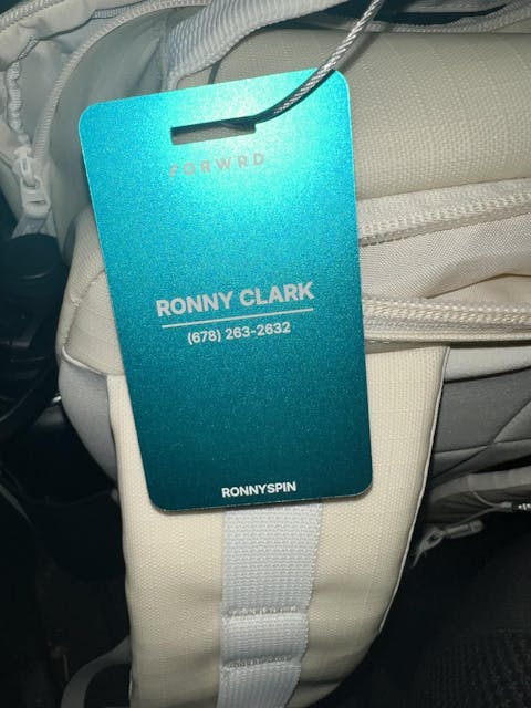 Custom Laser Engraved Bag Tag