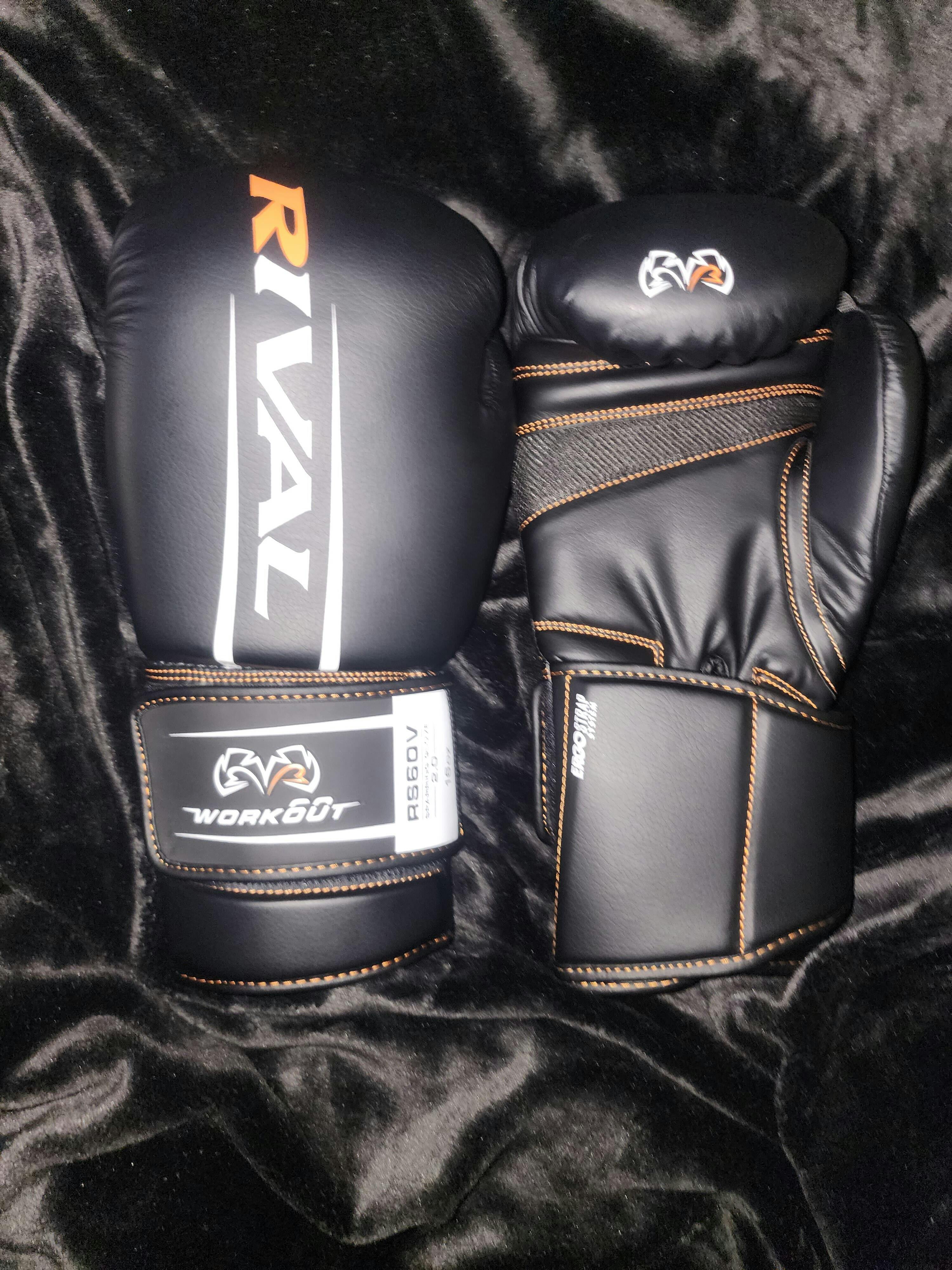 RIVAL Boxing RS60V Loop Sparring Gloves 2.0 Black – Forza Sports