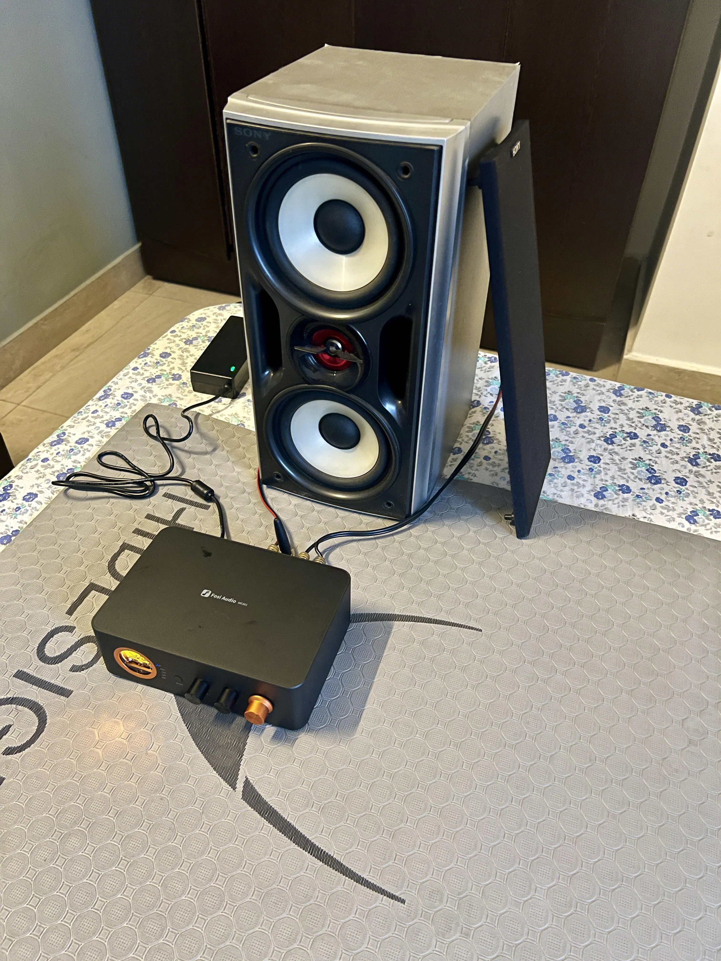 Fosi Audio MC351 2.1 Channel Integrated Amplifier with DAC, VU