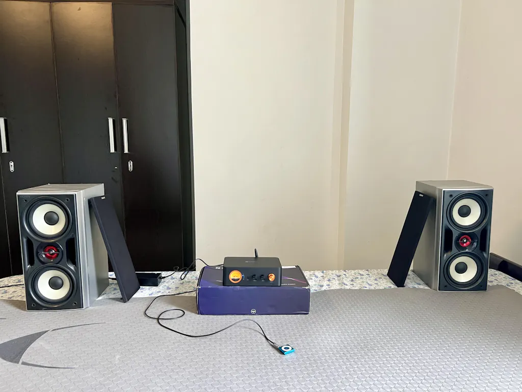 Fosi Audio MC351 2.1 Channel Integrated Amplifier with DAC, VU