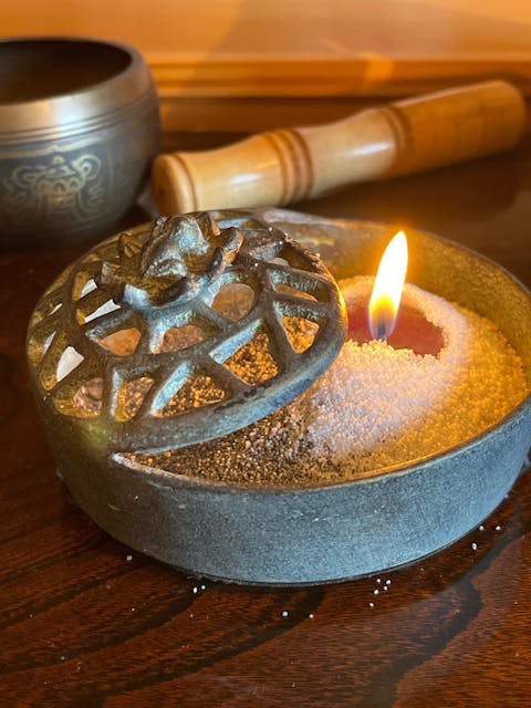 Foton Pearled Candle - Scented White
