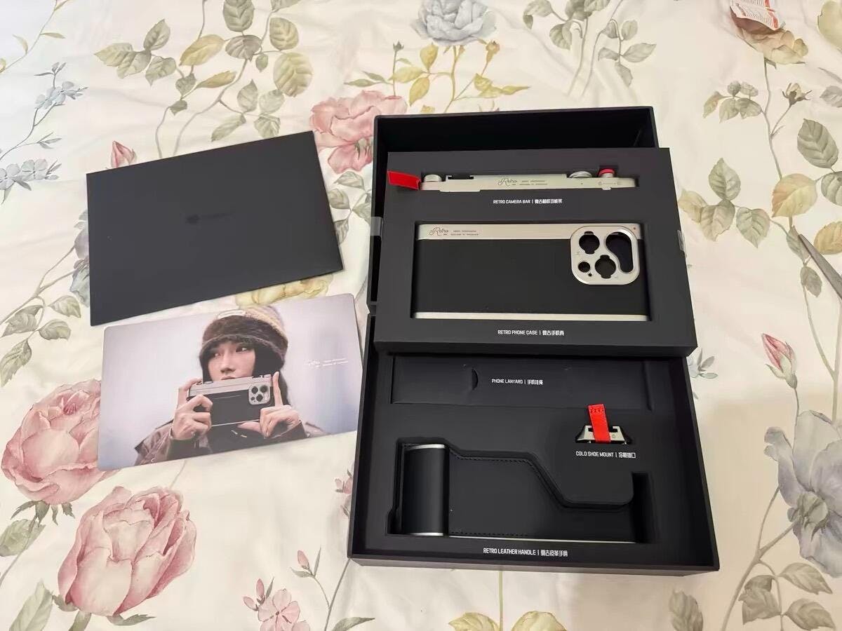 Retro Photography Kit for iPhone 15 series