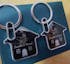 Personalised Couple House Keychain | Set of 2